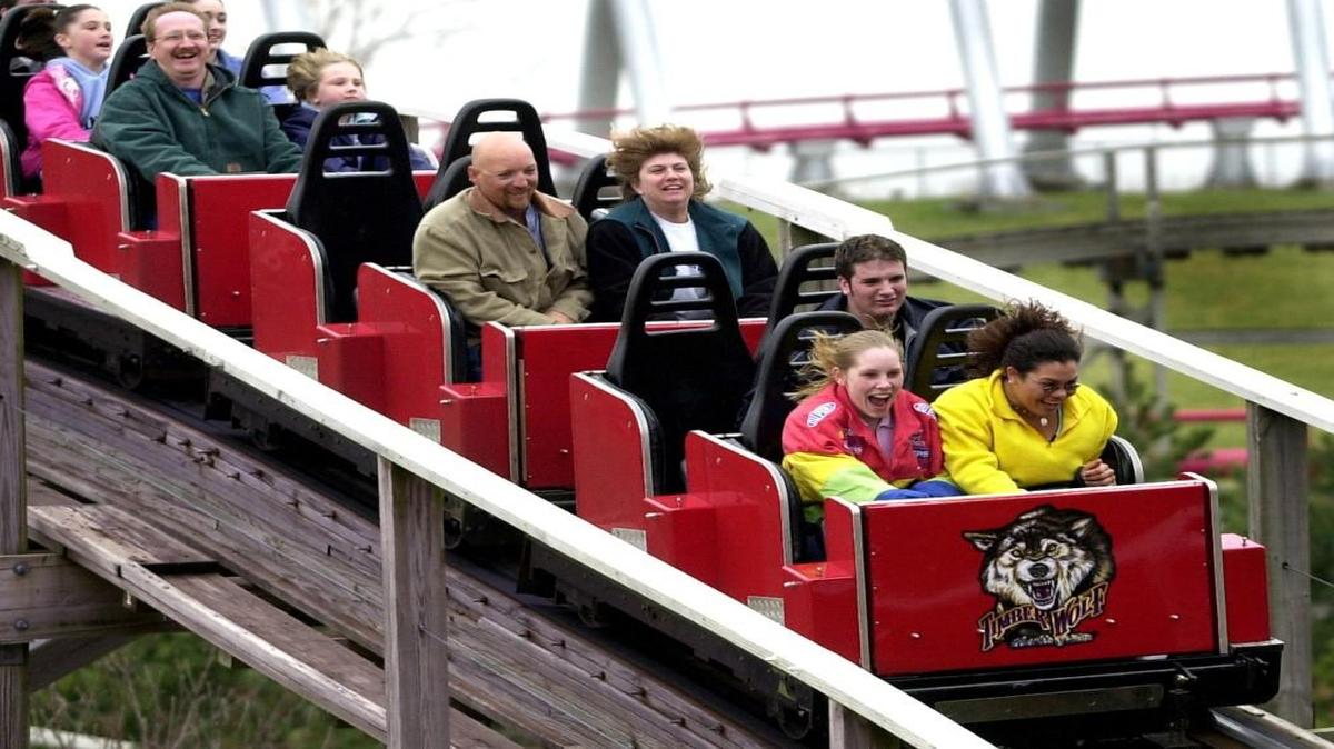 The Timber Wolf at Worlds of Fun