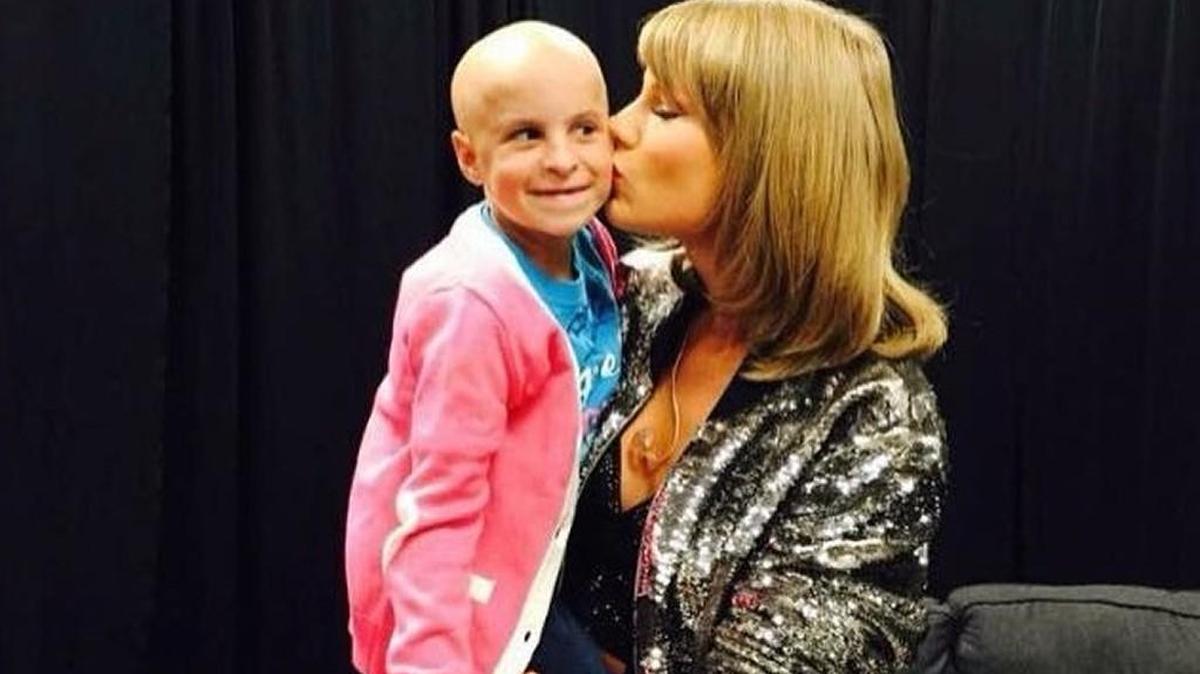 
A social media campaign to encourage Taylor Swift to meet Jordan was a heartwarming success. Jordan met her idol Tuesday evening before the singer’s concert at the Sprint Center. Jordan’s mother, Misty Overcast, called it a dream come true for her daughter.
