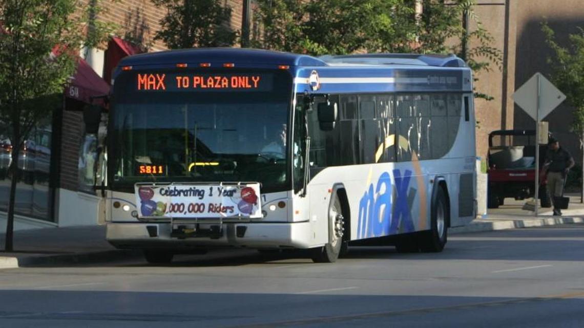 The Troost MAX rapid bus and 47-Broadway bus will join the Main Street MAX bus, all running until 2 a.m. Saturday and Sunday.