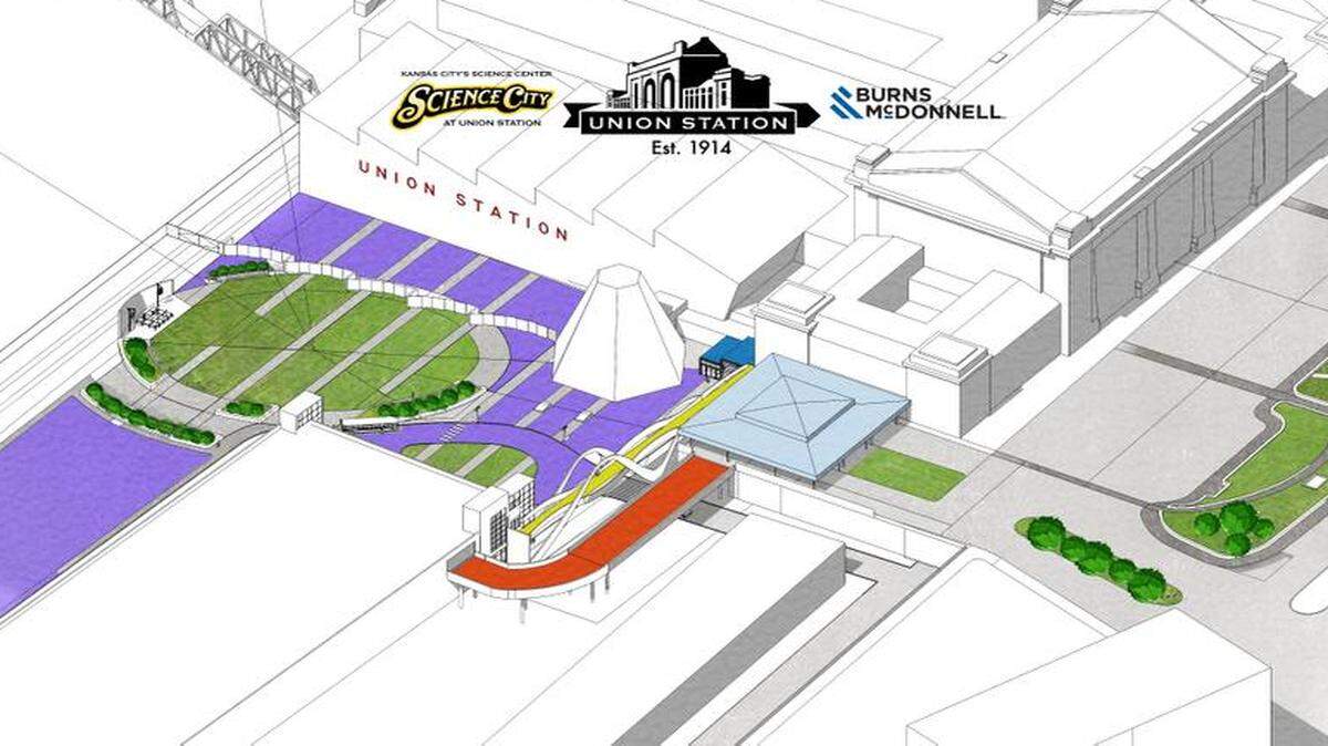 
An artist’s rendering of planned improvements at Union Station
