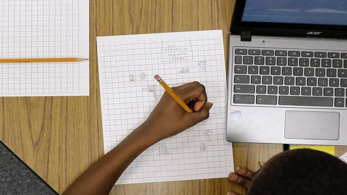 Overall, students in Kansas City Public Schools saw their overall scores rise 2.1 percentage points in the 2016 Missouri Assessment Program tests.