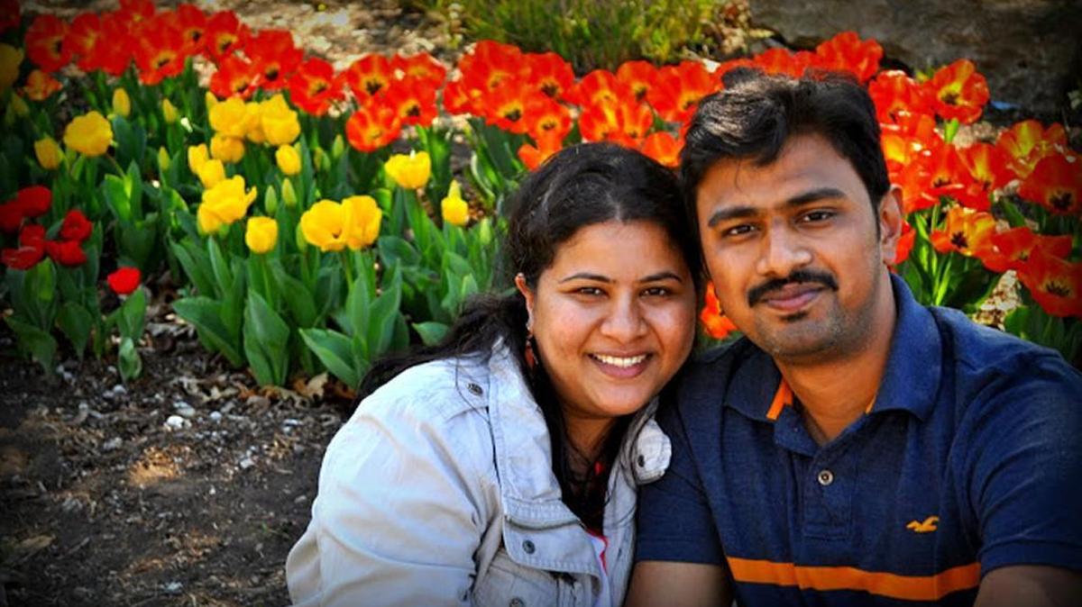 Sunayana Dumala’s husband Srinivas Kutchibhotla was gunned down in a hate crime inside an Olathe pub.