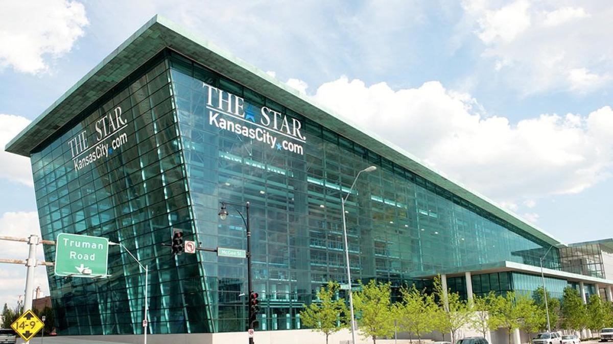 The Kansas City Star’s press pavilion.