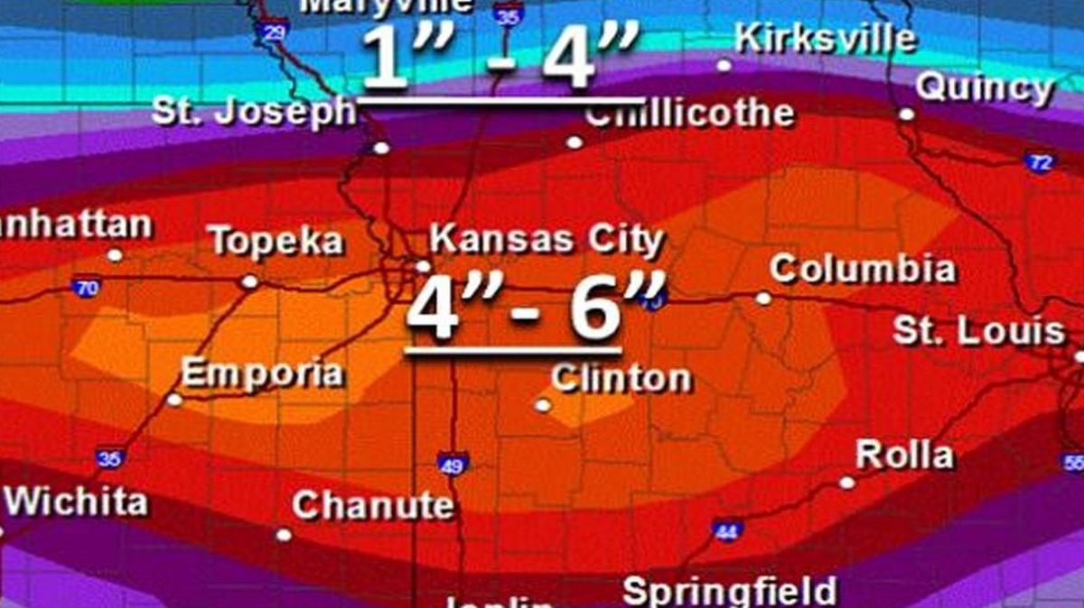 Several rounds of showers and thunderstorms will likely hit the Kansas City area this weekend, with flash flooding expected across wide areas of eastern Kansas and central Missouri.