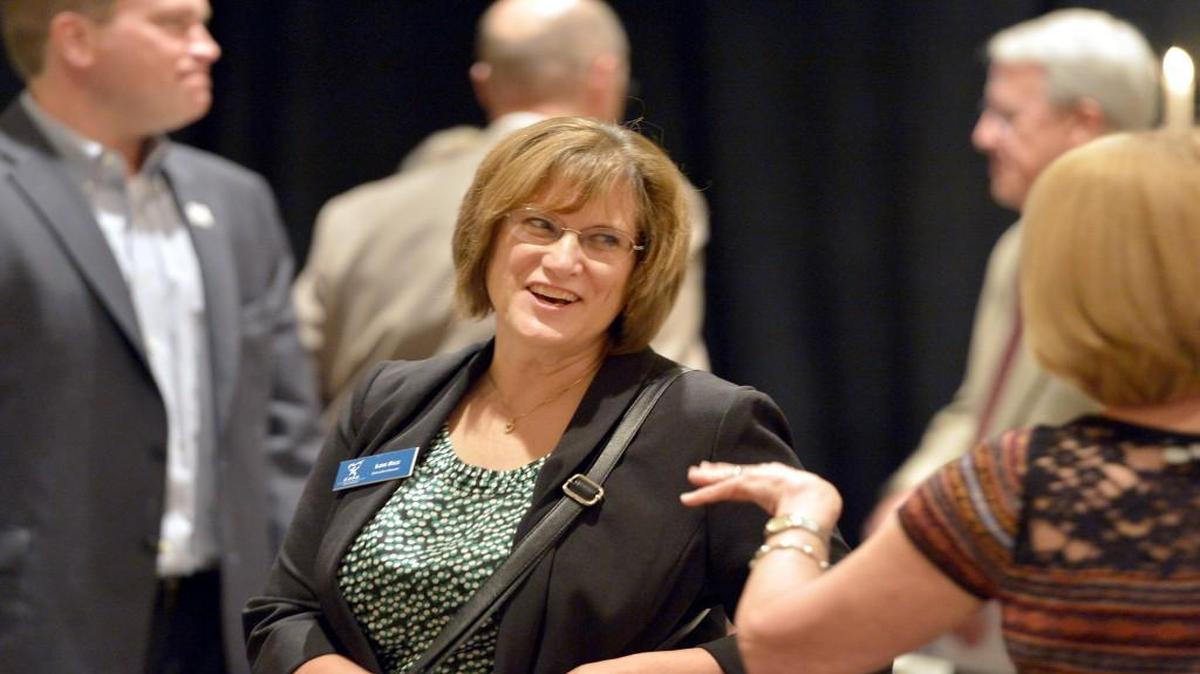 
“The role of the CASA is to learn as much about the child as possible,” said Lois Rice, executive director of CASA for Johnson and Wyandotte Counties (pictured at an April 2015 event).
