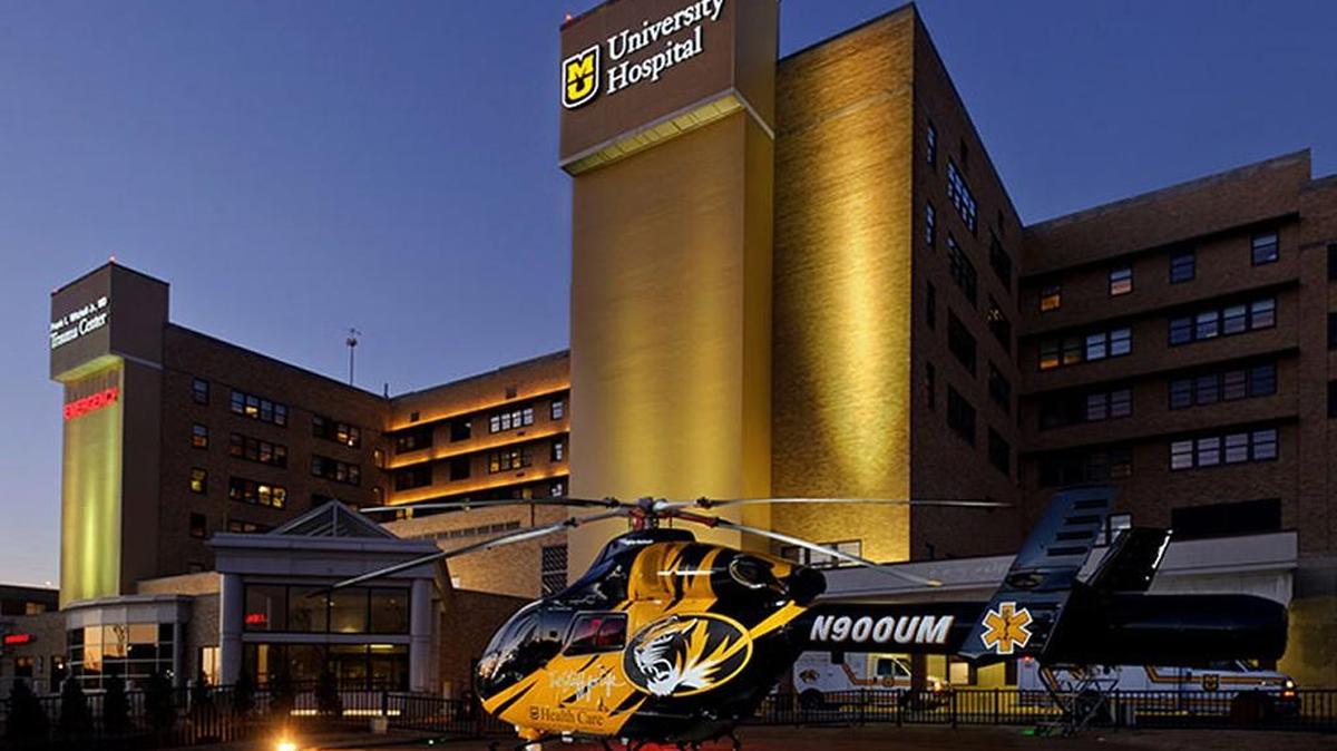 University Hospital and Clinics is part of MU Health Care.