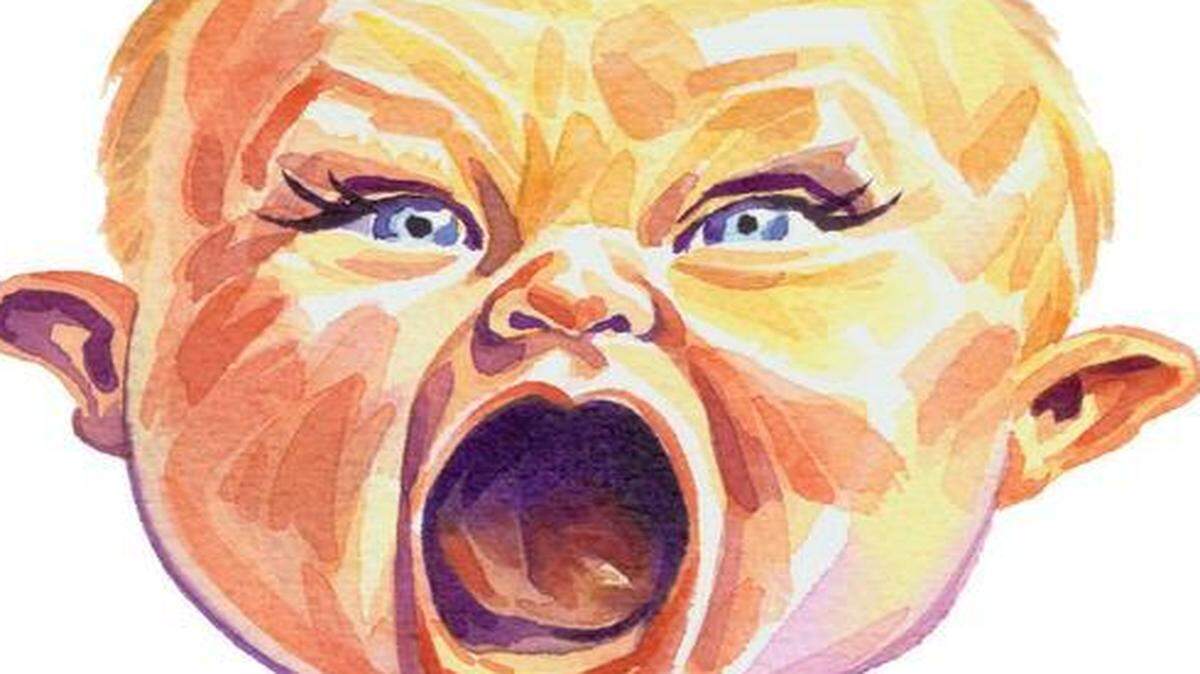 
Oh, those fussy babies!
