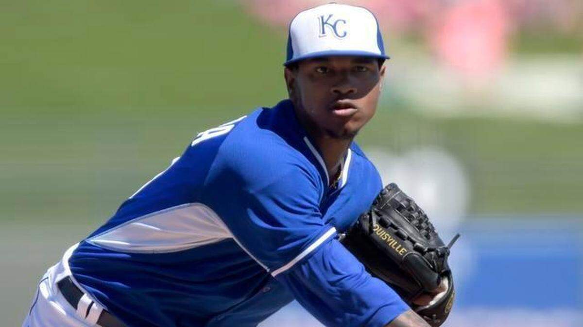 Kansas City Royals pitcher Yordano Ventura 