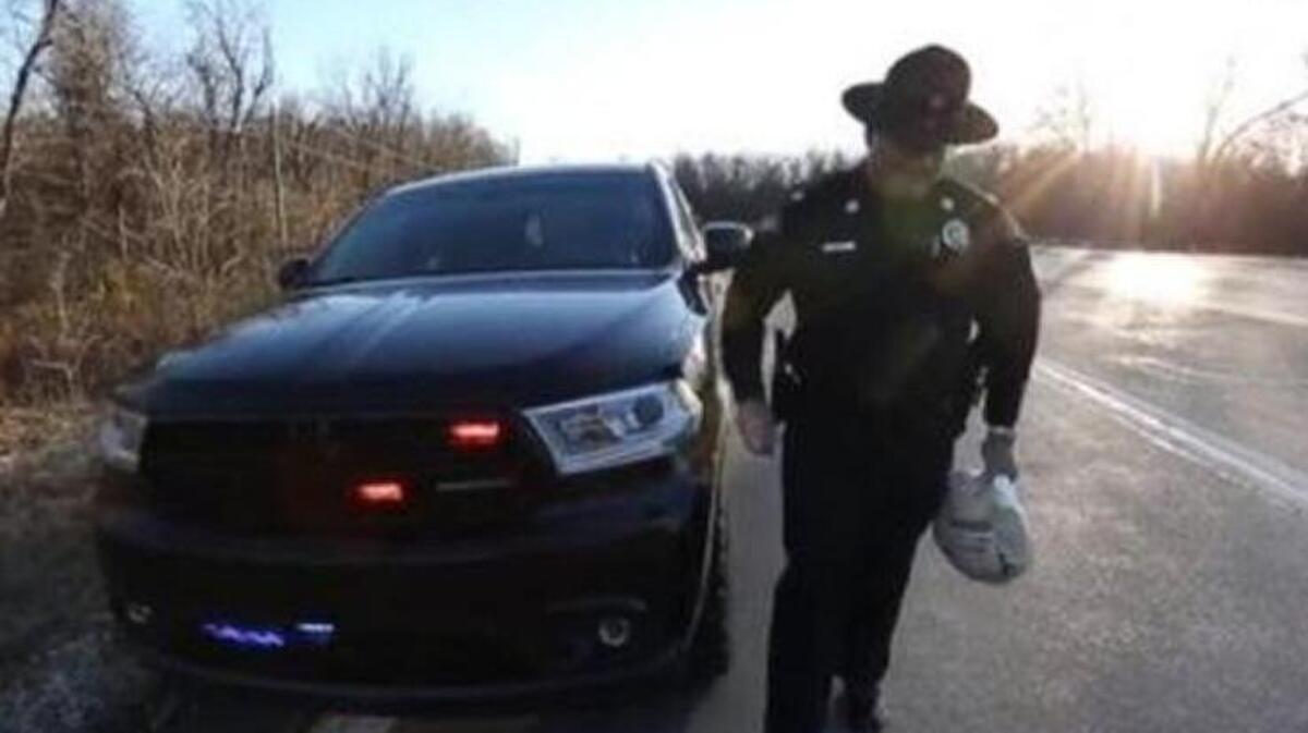 Greene County Sheriff Jim Arnott handed out free turkeys days after criticizing donations to panhandlers and implying they dupe people out of cash for alcohol.