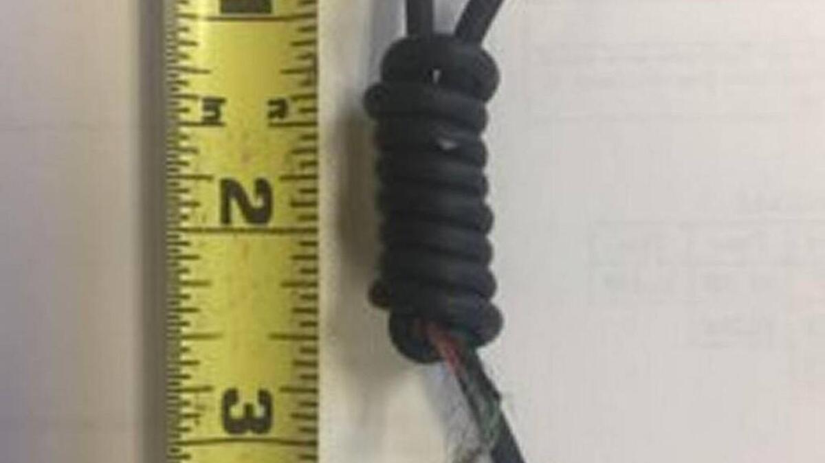 A third-party investigating is underway after a noose — not this one — was reportedly discovered hanging at a manufacturing plant in Riverside.