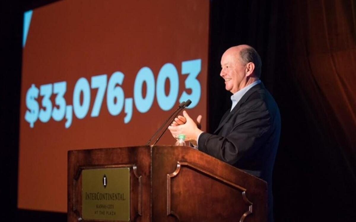 Steve Edwards, chairman and CEO of Black & Veatch, announced that the United Way of Greater Kansas City’s 2016 Spirit of Caring campaign raised more than $33 million. Edwards was co-chairman of the campaign.