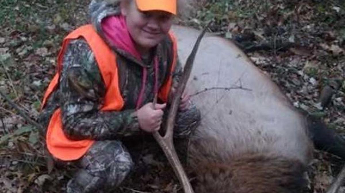 Abby Wilson, 14, unintentionally shot and killed an elk in central Missouri.