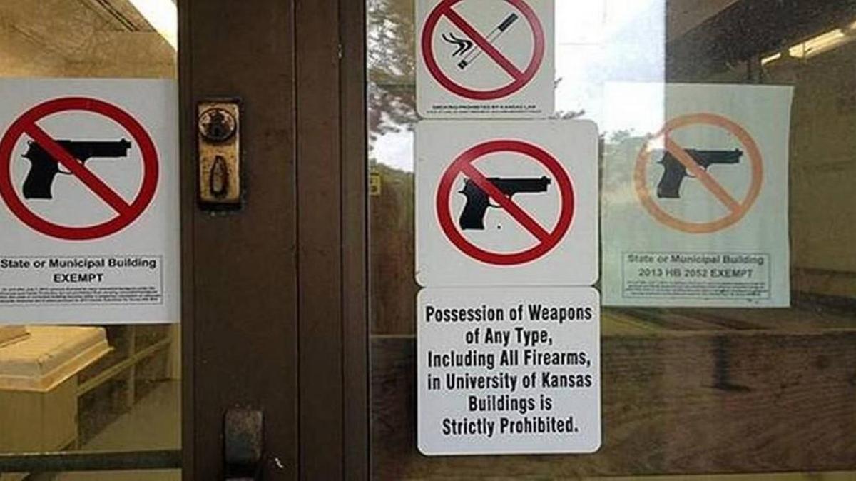 For now, guns are prohibited on Kansas university campuses. That is set to change July 1.