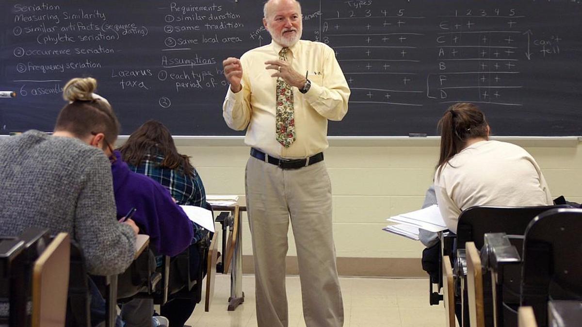“I’ve used the same grading scale for the 30-odd years,” said R. Lee Lyman, a professor emeritus at the University of Missouri who teaches a class on introductory archaeology. Going against a modern academic trend, he is willing to flunk students who don’t measure up. During those decades at places like MU and many other universities, grades have kept rising. Lyman notes that “I’ve had parents call me at home in the evening and curse at me for flunking their student.”