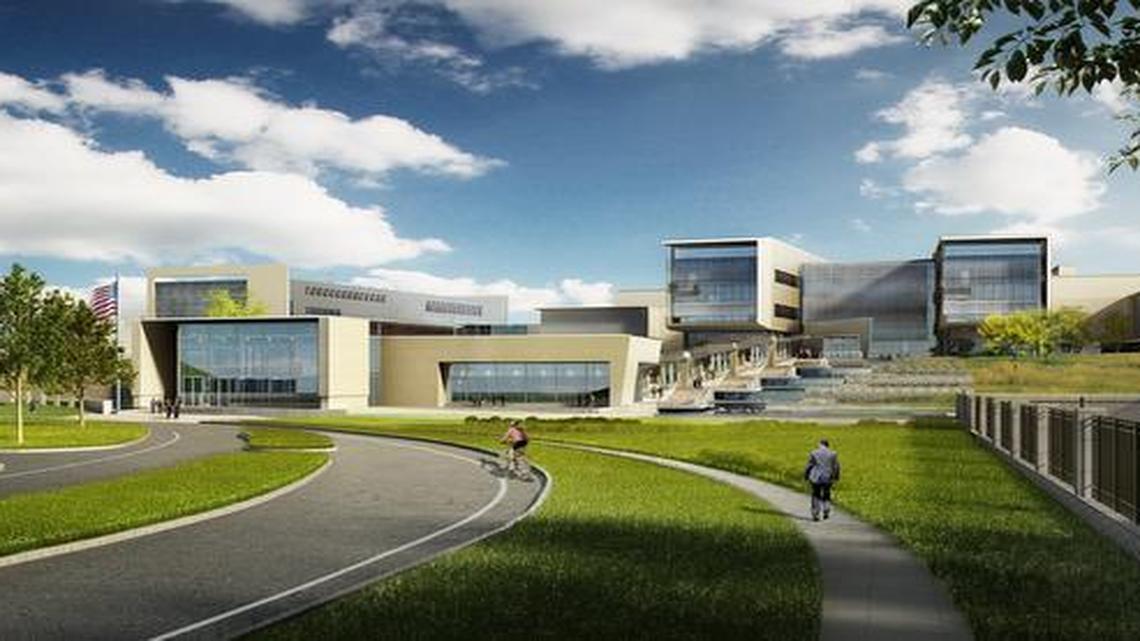 
Ground was broken Wednesday for the National Bio and Agro-Defense Facility in Manhattan, Kan. This is an artist’s rendering of the project, which will take five years to build.
