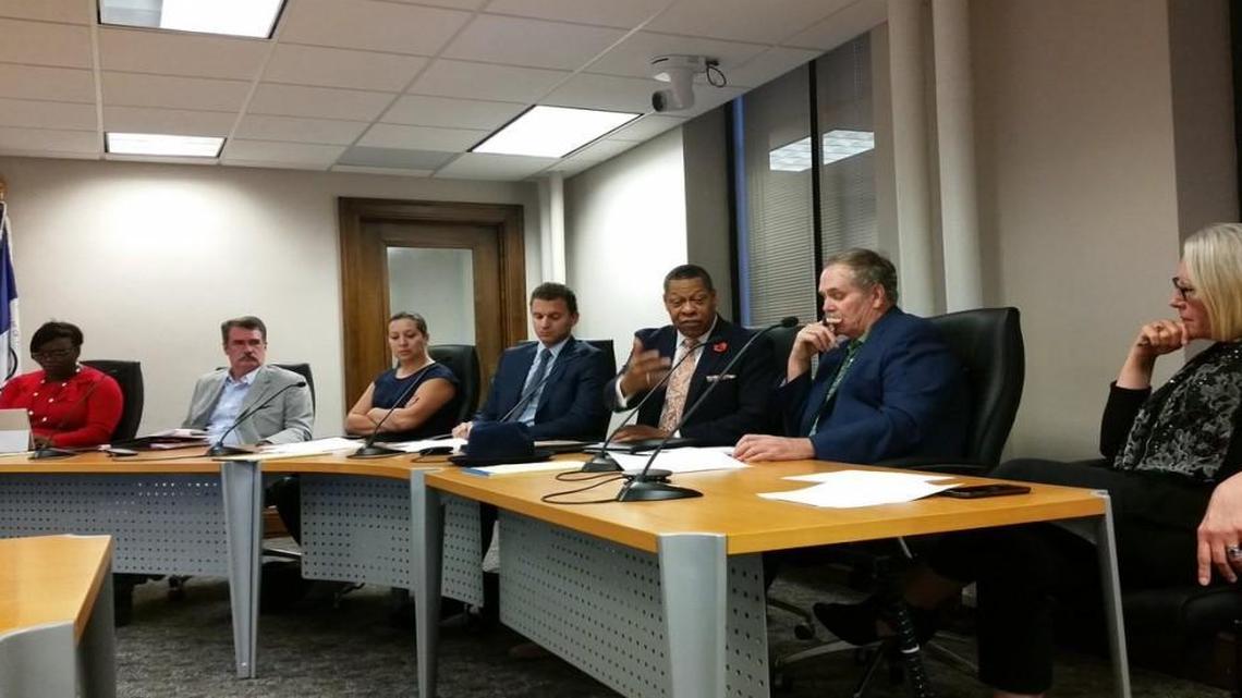 Members of the Citizens Task Force on Violence discussed prevention measures to recommenced to city leaders during a meeting Tuesday in Kansas City.
