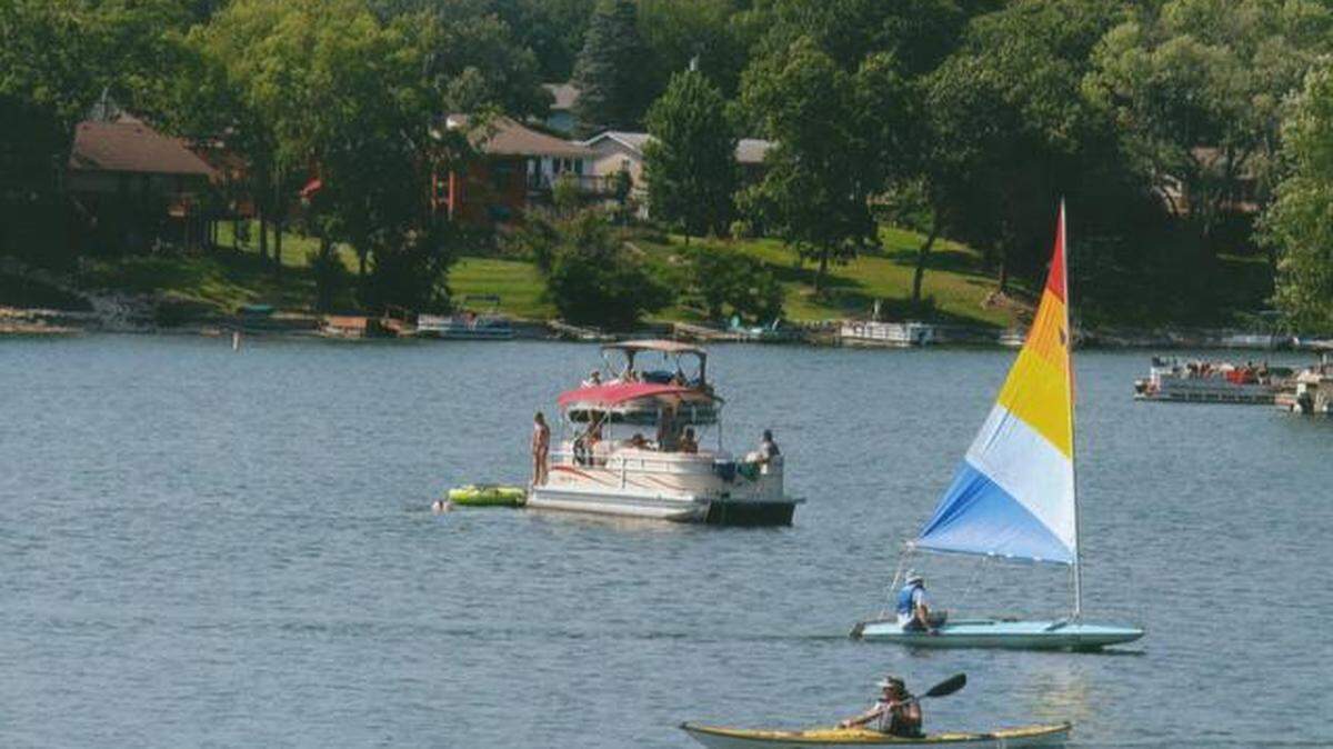 A Sunday in July at Lake Waukomis.