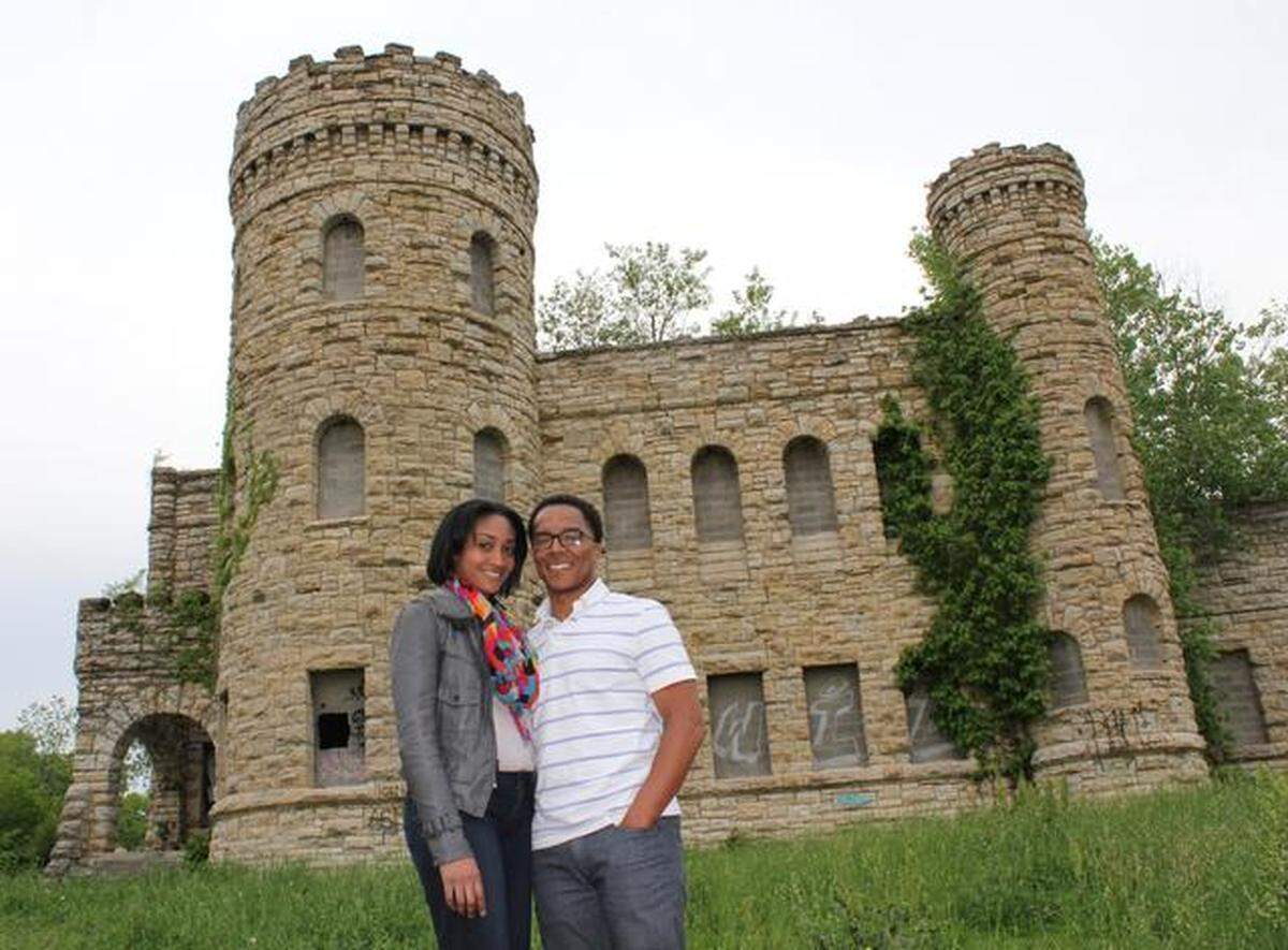 Ebony Burnside and Daniel Edwards were married in 2014 at the workhouse castle at 2001 Vine St. They planned to convert the former city jail into a community center, community garden, Internet café, homeless outreach center and event/concert space.