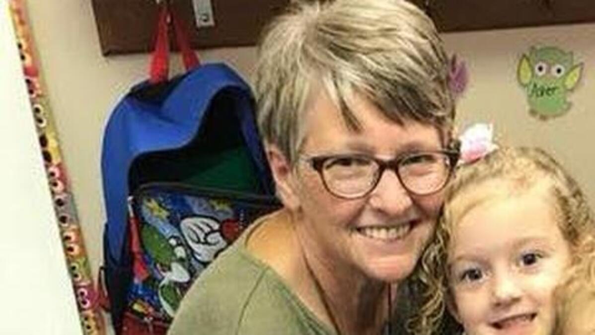 Pam Jackson with granddaughters Adalyn and Gracelyn LaVergne.