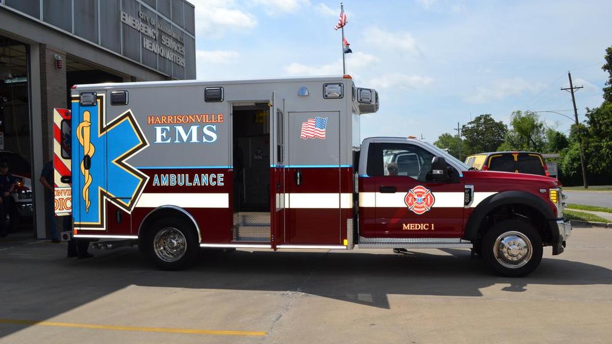 A new ambulance arrived to the city of Harrisonville on June 28, 2017. The Medic 1, a 2017 Ford F450 Super Duty 4X4 Wheeled Coach, is the newest ambulance in the city’s EMS fleet.