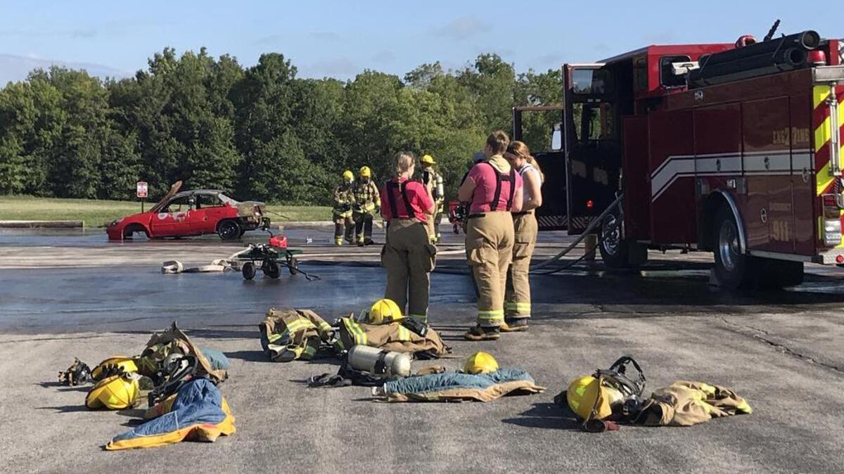 As part of Cass Career Center’s Fire Science program, students gain hand-on experience in all areas of fire safety and prevention. Fire Science is one of nine Career and Technical Education programs offered at the Center.