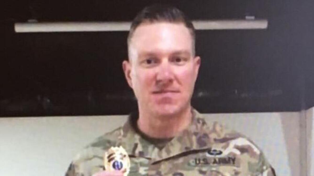 Newly promoted fire department Capt. Ben Hicks is serving in Qatar.