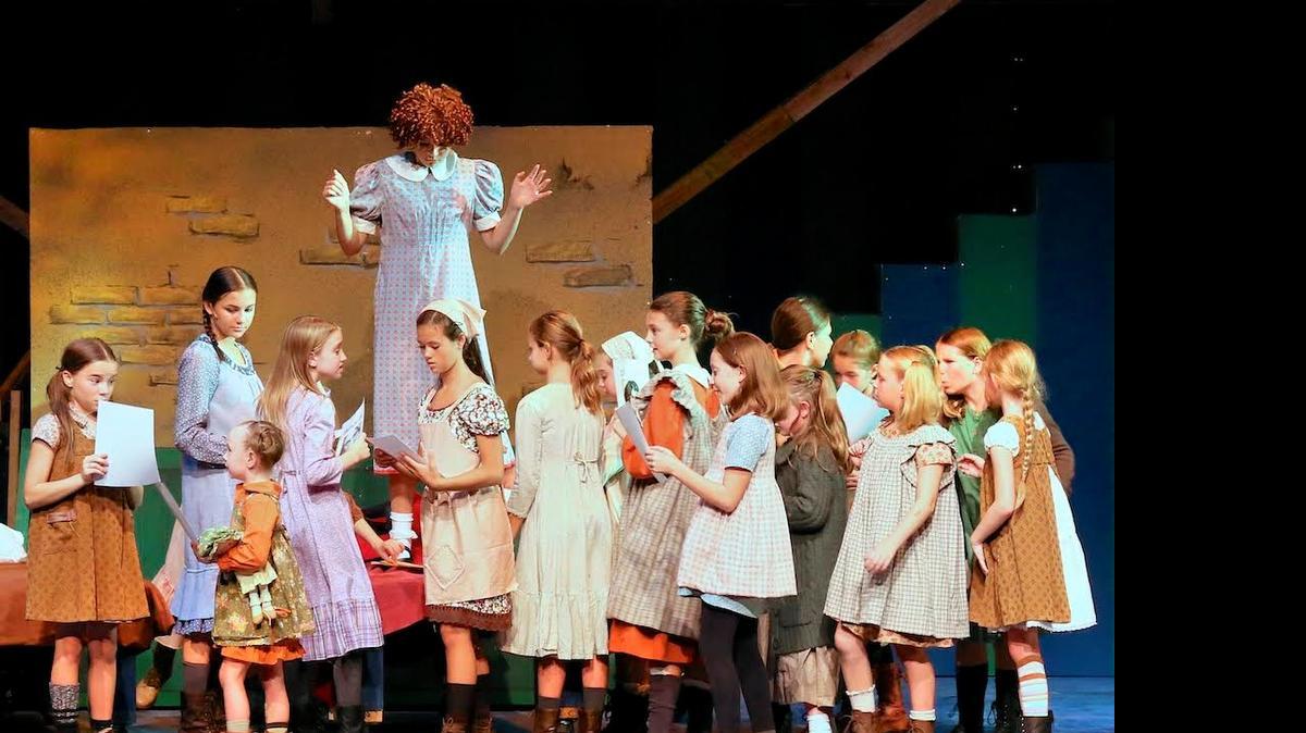 
“Annie Warbucks,” currently at The Theatre in the Park, picks up where “Annie” left off. 
