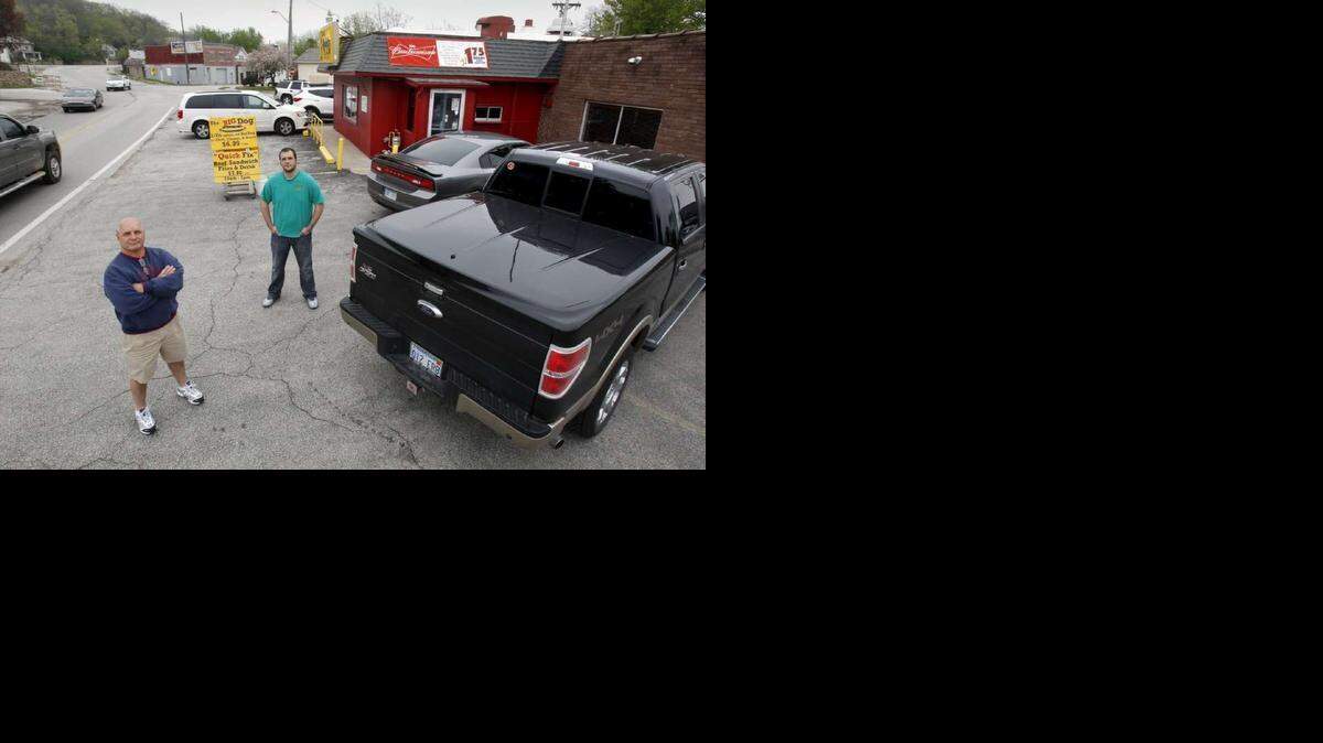 
Owner Ron Quick (left) and his son, Dustin Quick, have closed their barbecue business in Kansas City, Kan. Dustin Quick will continue to oversee the company’s food truck, Quick’s on Wheels. 





