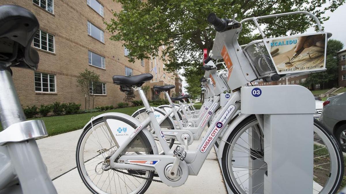 The JoCo district plans to work with Kansas City B-Cycle, which operates a bike share program on the Missouri side of the state line. That program offers bikes for rent throughout Kansas City.