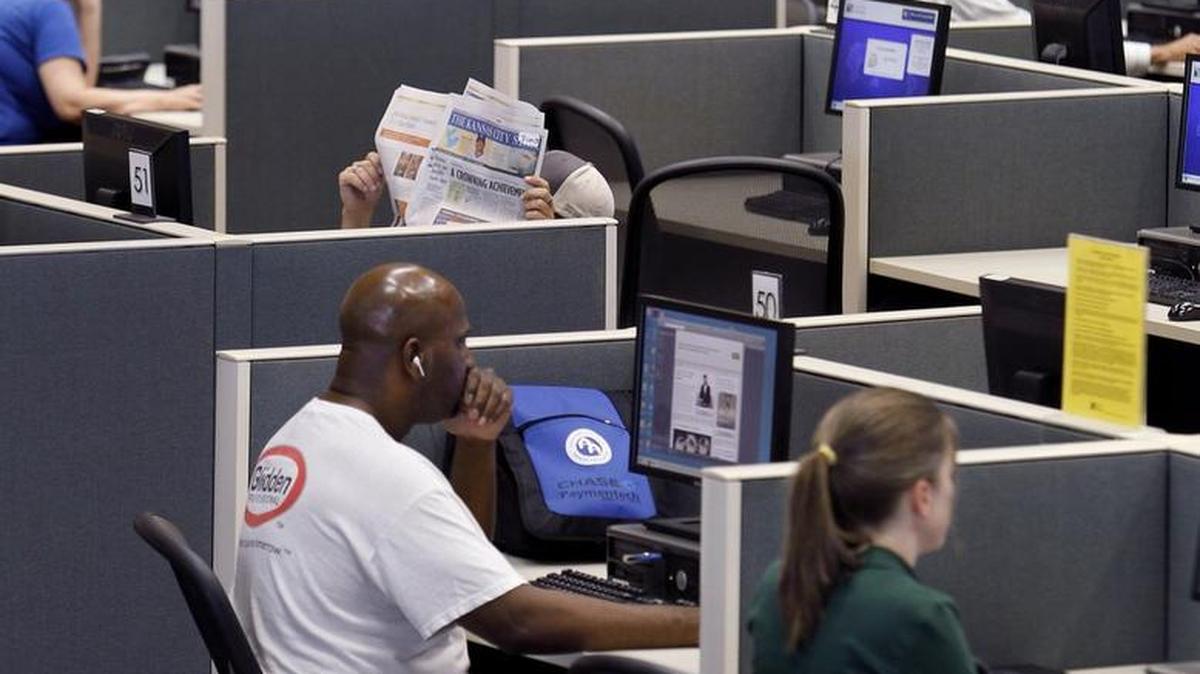 Under the budget, $31.1 million would go to to the library system. Internet access is a popular feature of the Johnson County Central Resource Library in Overland Park.