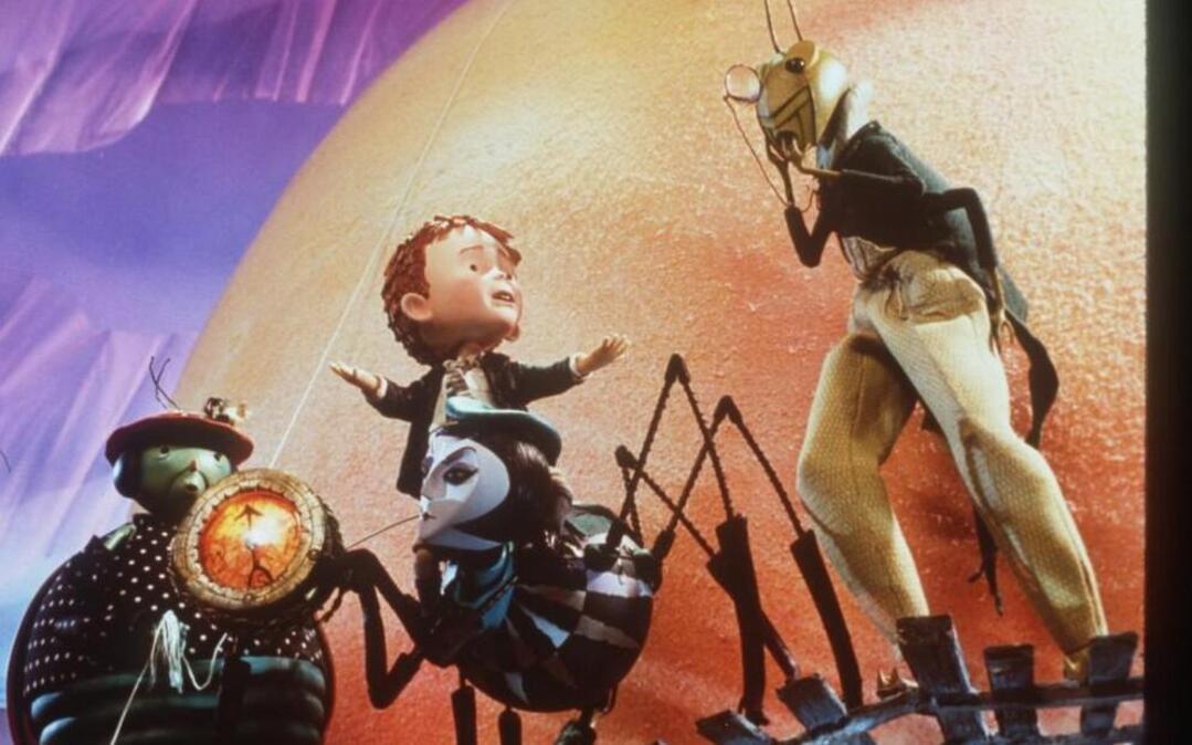“James and the Giant Peach” by Roald Dahl was made into a 1997 animated movie.