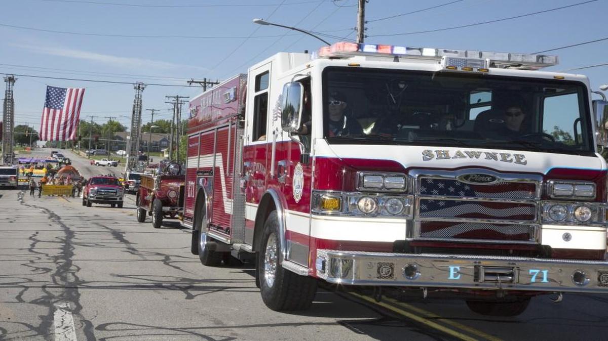 The Shawnee Fire Department headed up the parade at Old Shawnee Days in June. At its location in northwest Shawnee, Fire Station 74 will accommodate a four-man fire crew and one fire engine.
