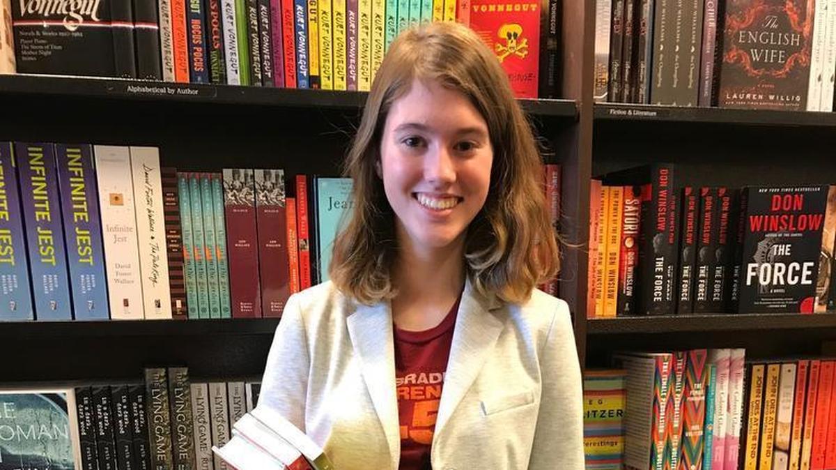 Shawnee Mission East sophomore Emery Uhlig, 15, has rounded up 60 volunteers, 16 literary celebrities, an entire library, and multiple food trucks in organizing LitUp, a youth book festival she hopes will inspire even non-readers.