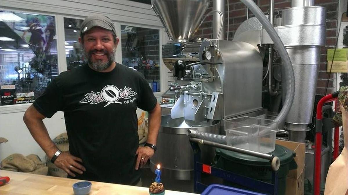“If you drew a Venn diagram around coffee, bicycles and chocolate, there’s happiness right in the middle,” says Vincent Rodriguez of Velo +.