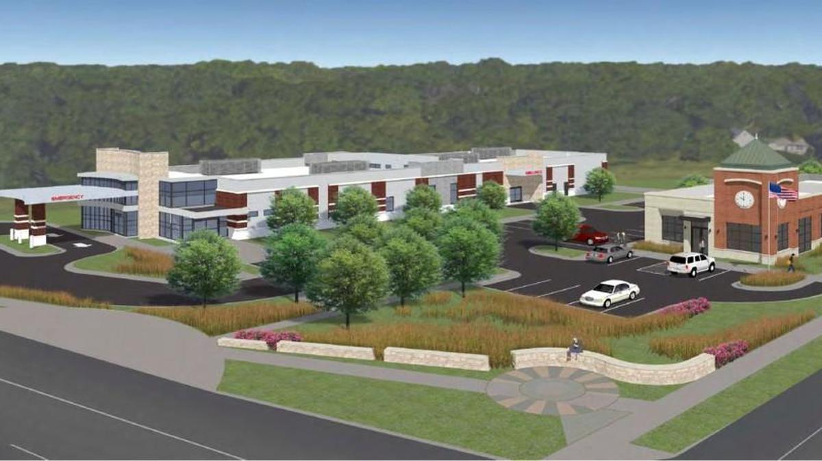 The micro hospital and Commerce bank branch office is set to be built at the intersection of Johnson Drive and Roe Avenue.