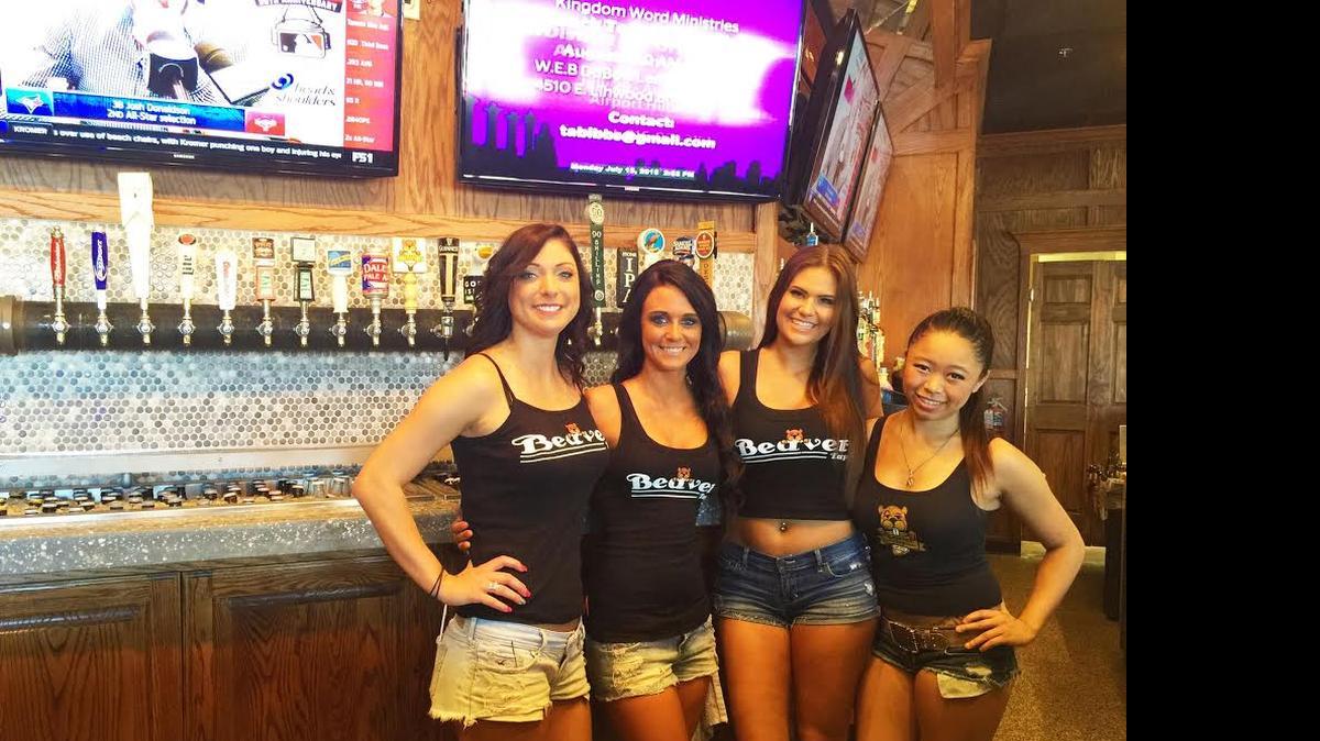 
Servers at the new Lenexa Beaver Tap Sports Bar.
