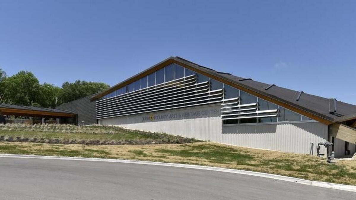 The Johnson County Arts & Heritage Center was formerly a bowling alley and ice skating rink.