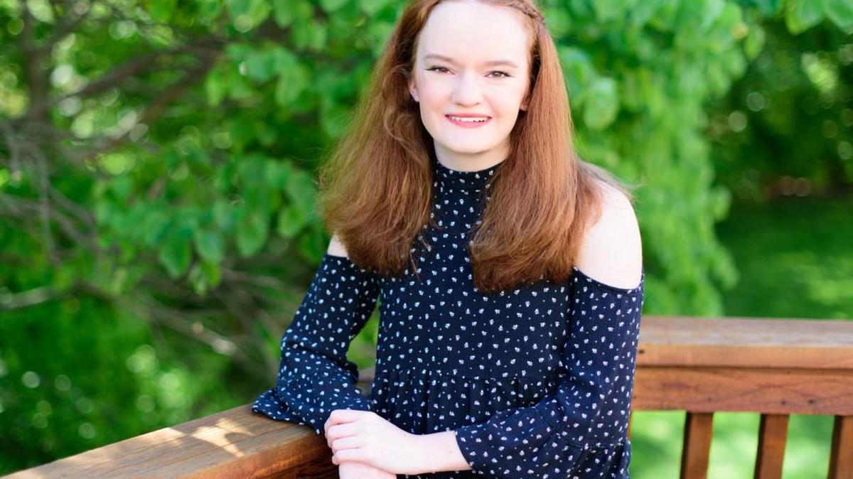 Blue Valley West High teen Jillian Dunlay is the author of “Untamed.”