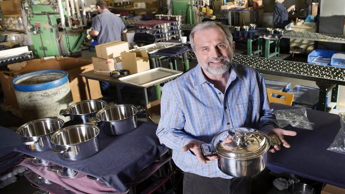 Vita Craft Corp. in Shawnee has been manufacturing cookware for 76 years and now exports many of its produced items to Japan. “We would like to increase our production and sell more in America, but a lot of people do not know about us,” said Gary Martin, president.