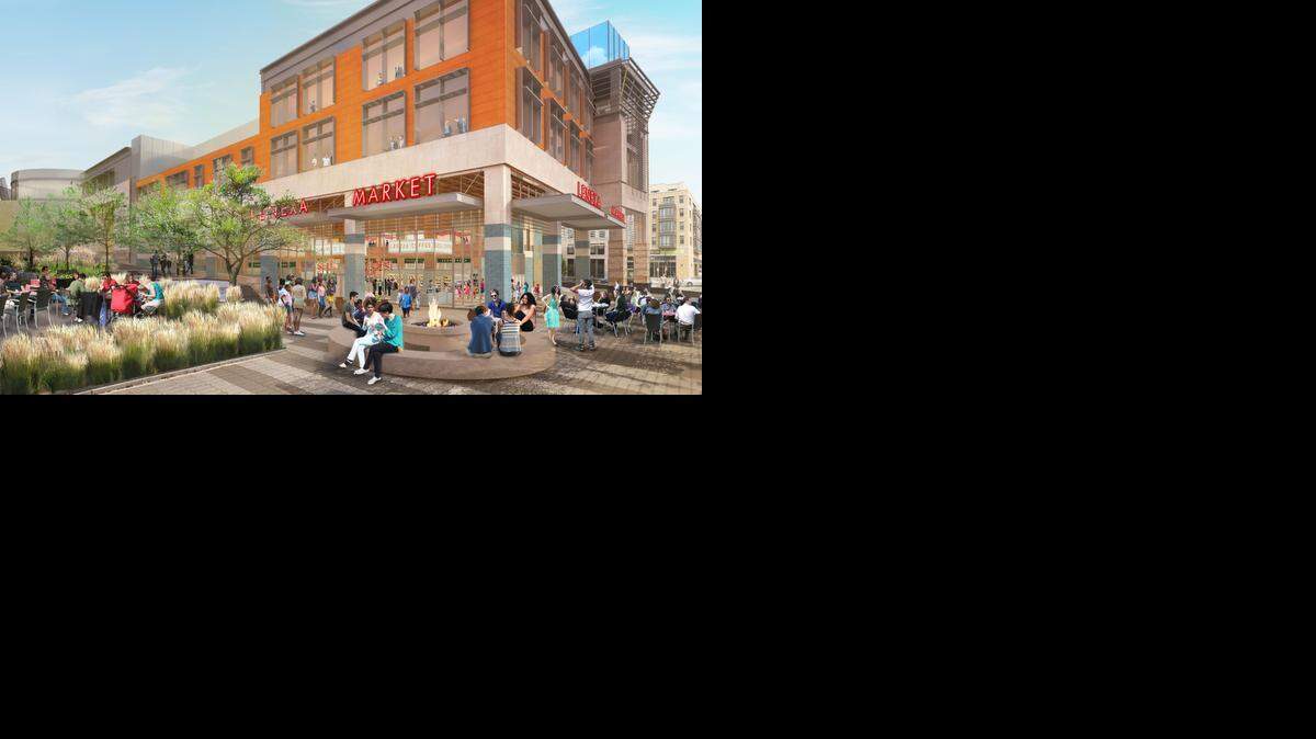 
The center will also have an indoor public market for local vendors. 

