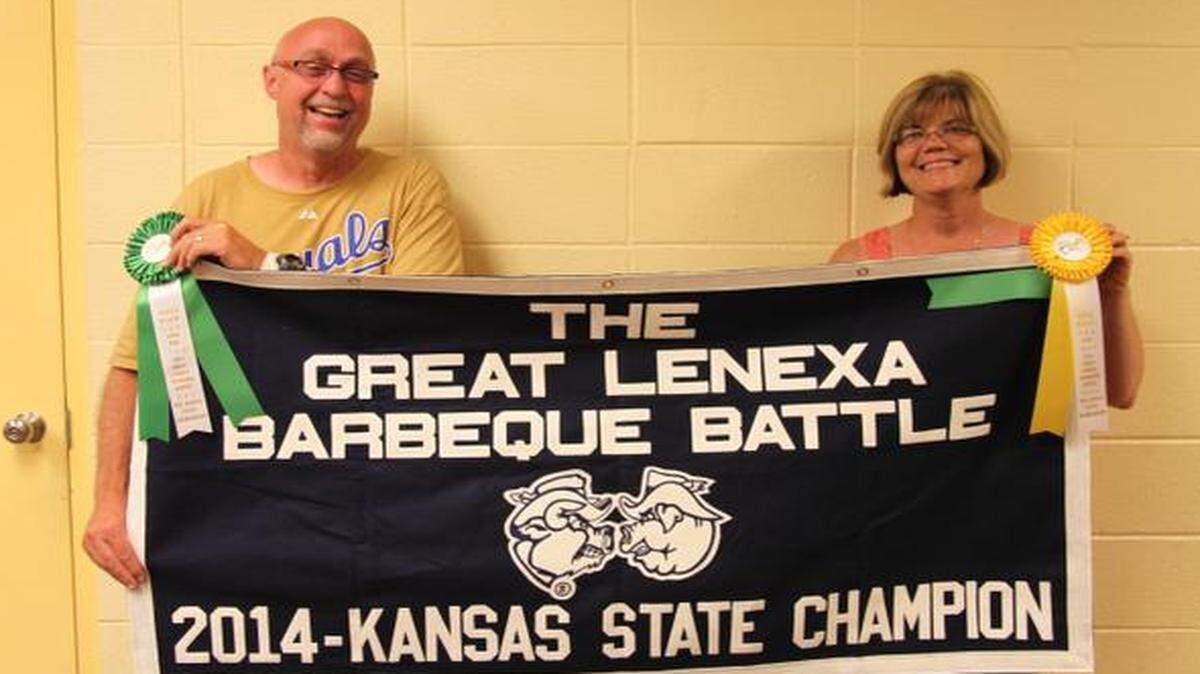 
Husband and wife team Harold and Linda Colston won the Grand Championship last weekend at the Great Lenexa BBQ Battle.

