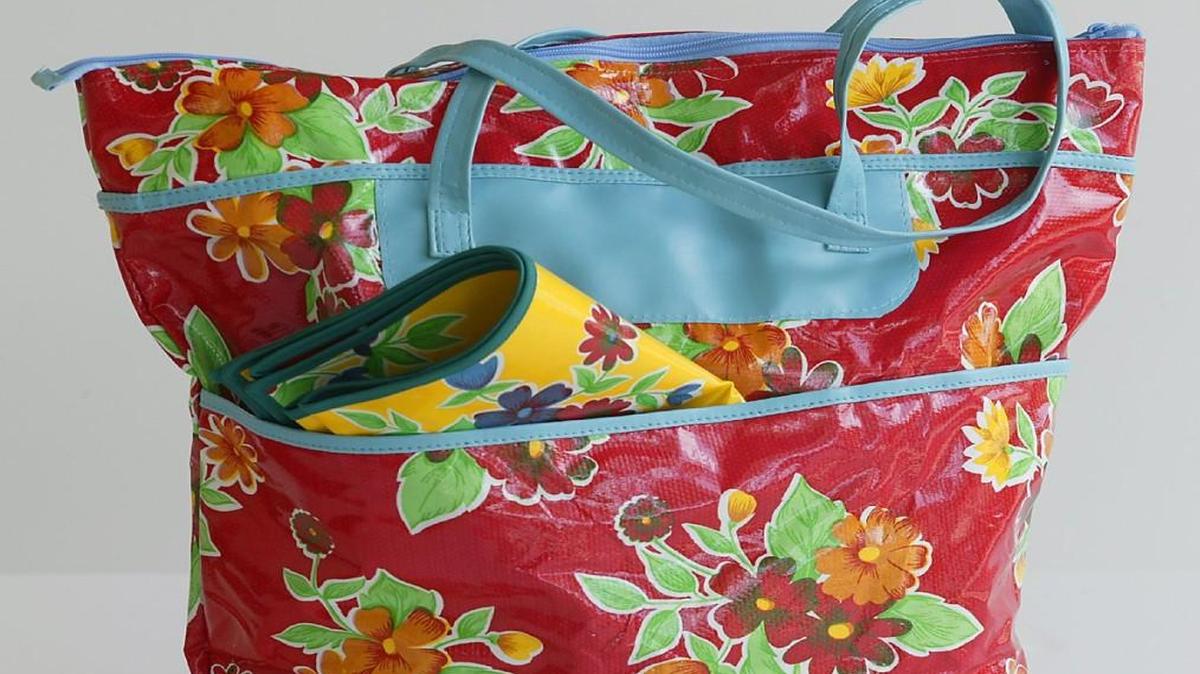 Useful? Yes. But this diapers bag is hardly manly. A fishing vest did the job for many years, and its use continues.