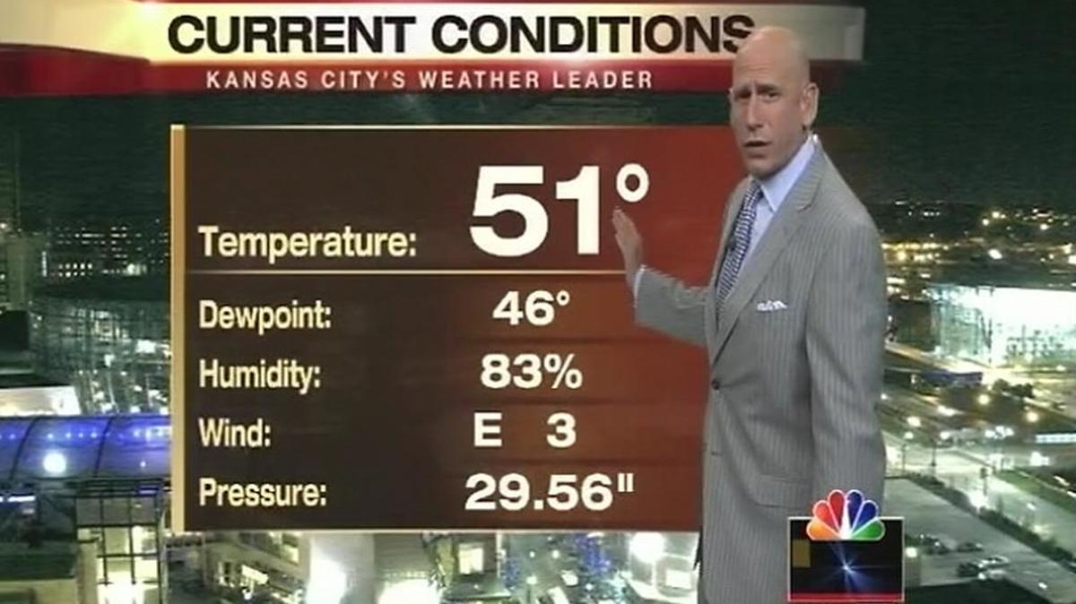 File photo of KSHB meteorologist Gary Lezak, who sparked controversy on social media with a comment about climate change.