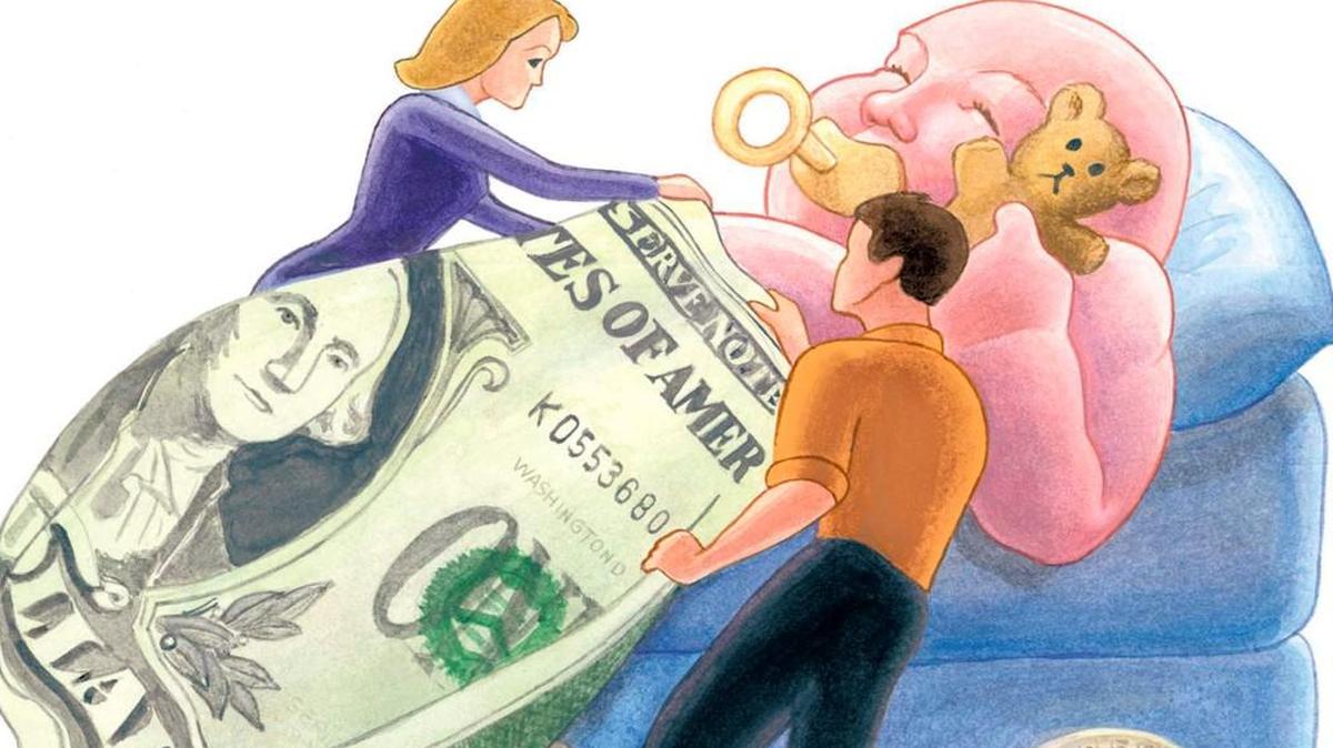 The cost of having a baby can add up quickly, especially when you factor in things like lost wages and child care.