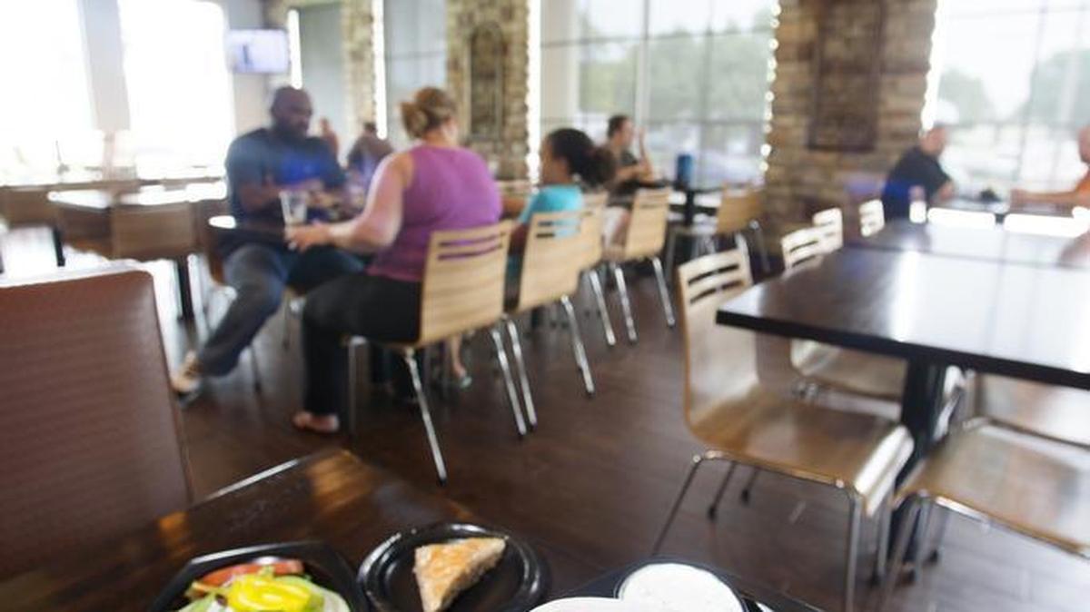 
The lunch special at Mr. Gyros, located at 8234 Metcalf Ave., Overland Park, is the gyro sandwich and a small Greek salad. Baklava is a popular dessert tem. 
