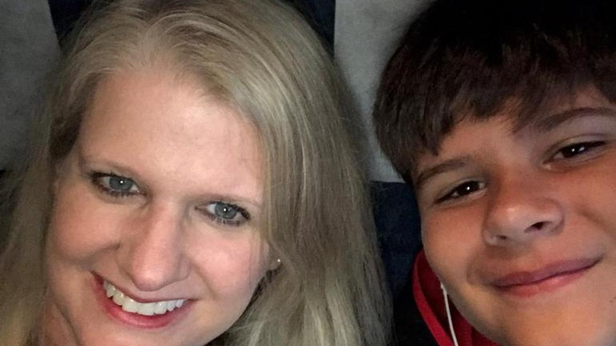 The mother-son bond can not be denied.