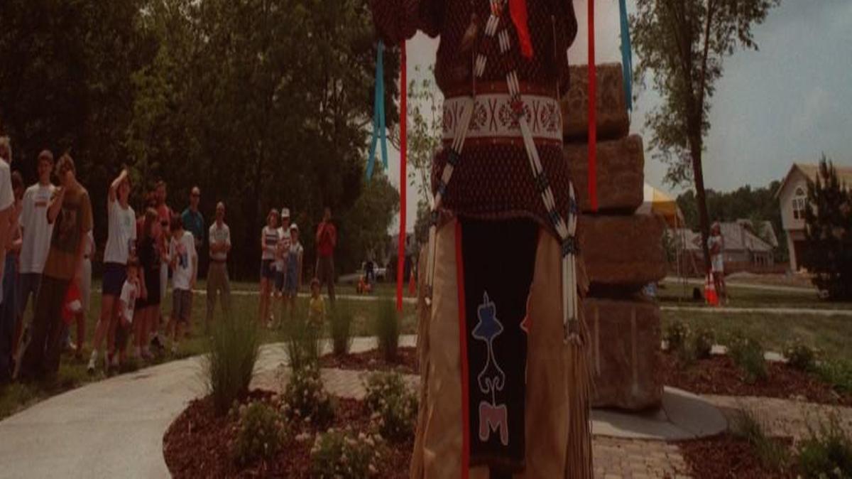 A spiritual leader of Eagle Talon Brotherhood held a feather and burning sage in a shell bowl while performing the smudging ceremony at the Blackfish Monument. Sure, my smudging ceremony was a little more casual, but the basics were all there.