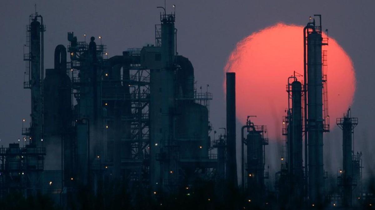 The Pioneer oil refinery in El Dorado. Kansas is home to three refineries representing nearly 400,000 barrels per day of throughput.