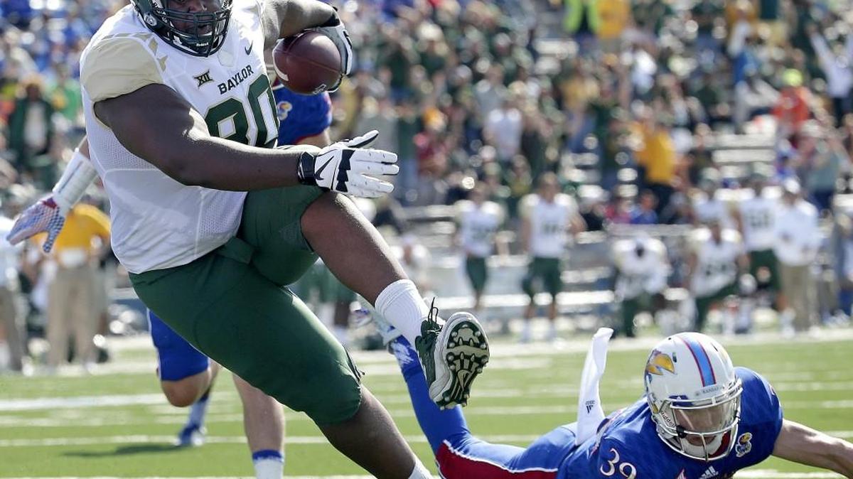 The Baylor Bears were one of several teams that trounced the Jayhawks this season. Humility, thy name is KU football.