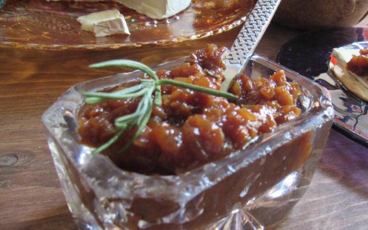 Despite its off-putting name, onion jam is a delightful offering for summertime gatherings.